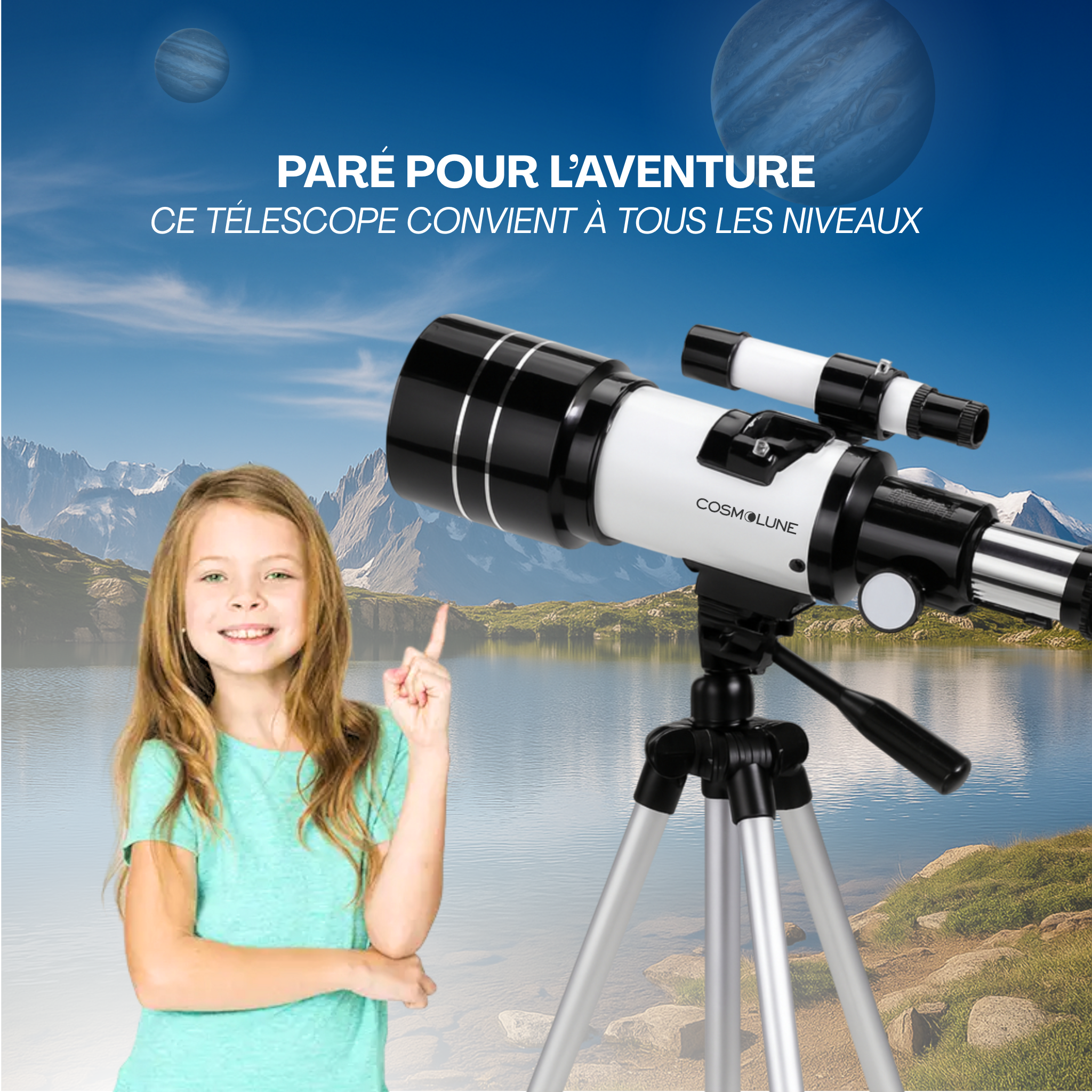 Télescope Astronomique Orionis pour enfant et ados