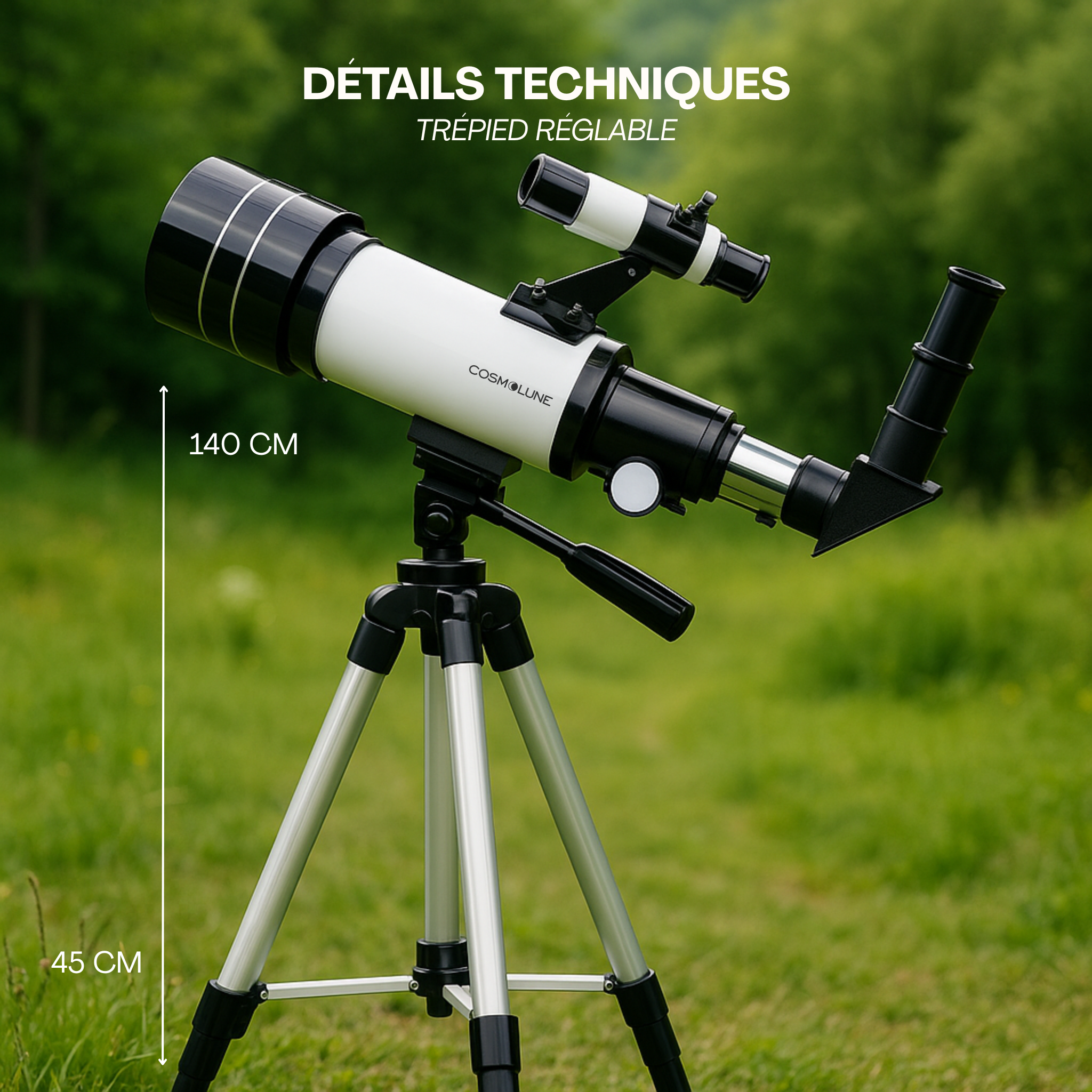 Télescope Astronomique Orionis pour enfant et ados