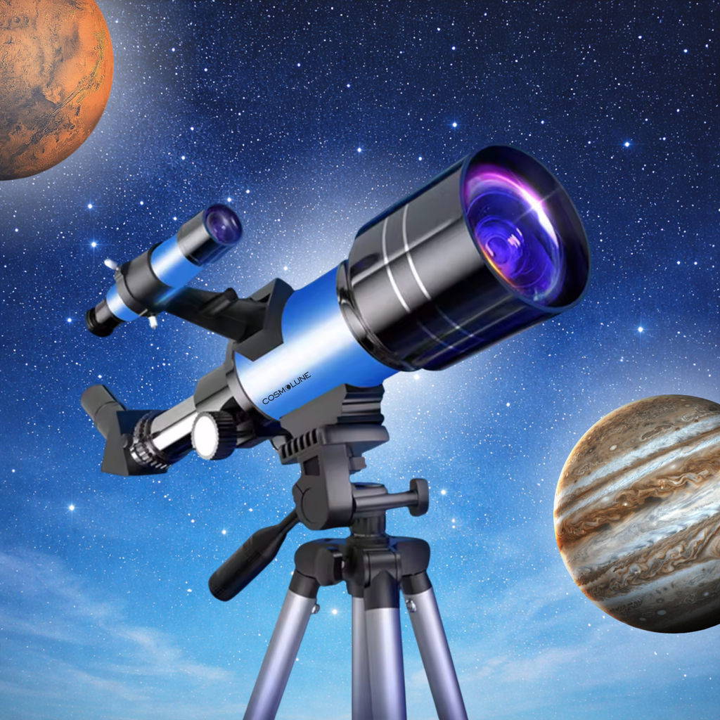 Télescope Astronomique Professionnel HD - Puissant et précis avec support smartphone