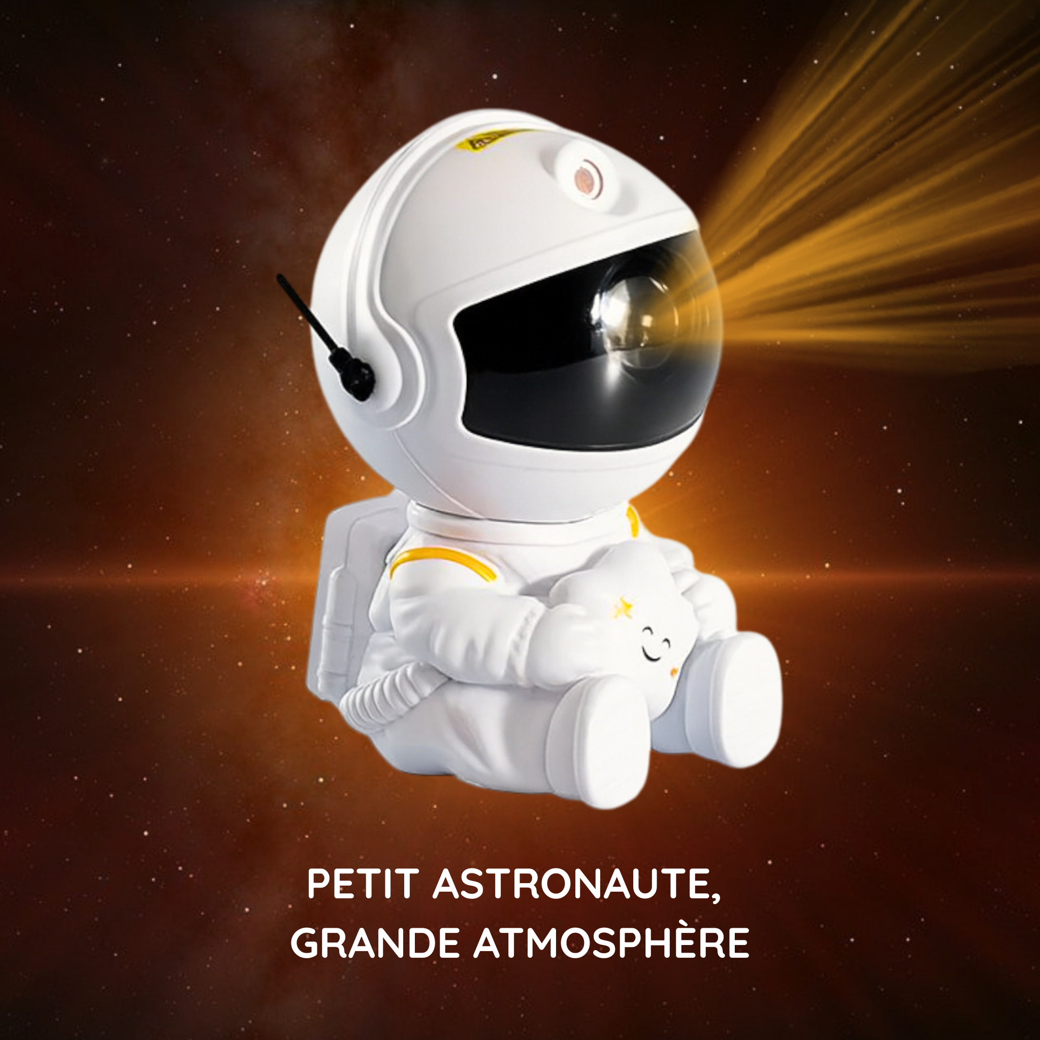 Veilleuse astronaute LED ambiance univers relaxante