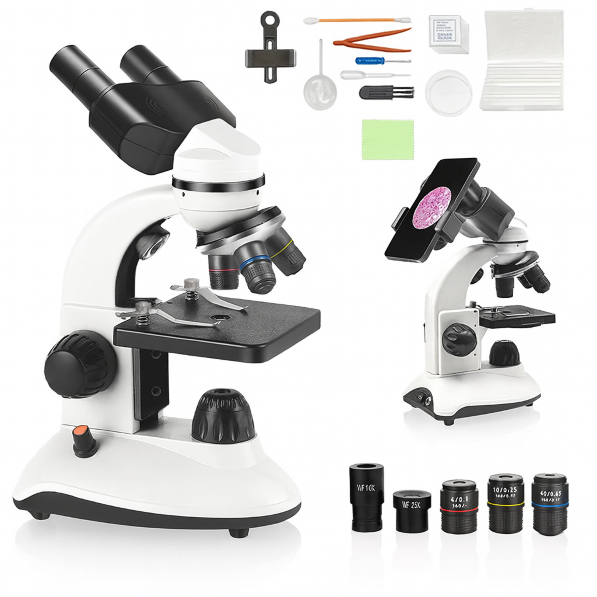 Microscope binoculaire HD – Explorer l’infiniment petit