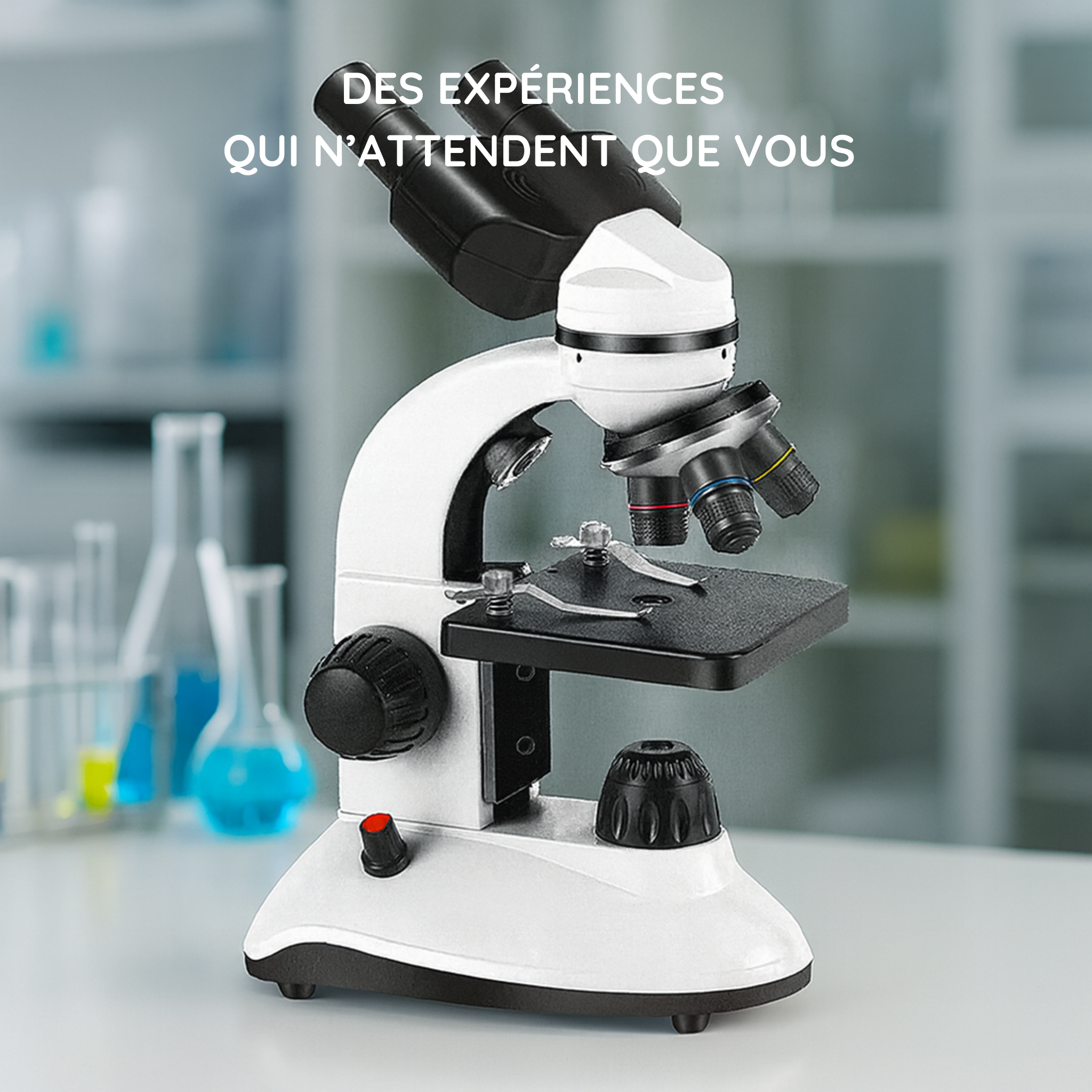 Microscope binoculaire HD – Explorer l’infiniment petit