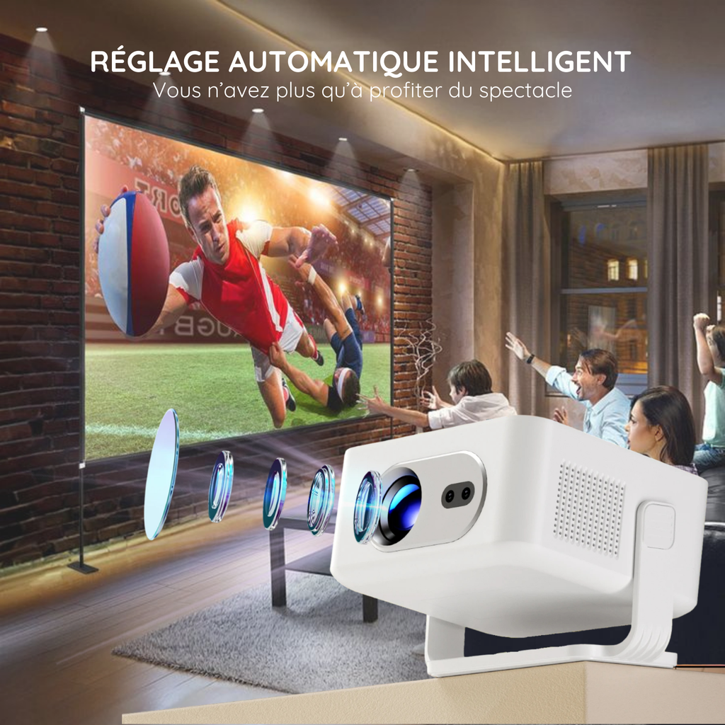 Projecteur vidéo portable MG3 - Image Haute résolution 4K