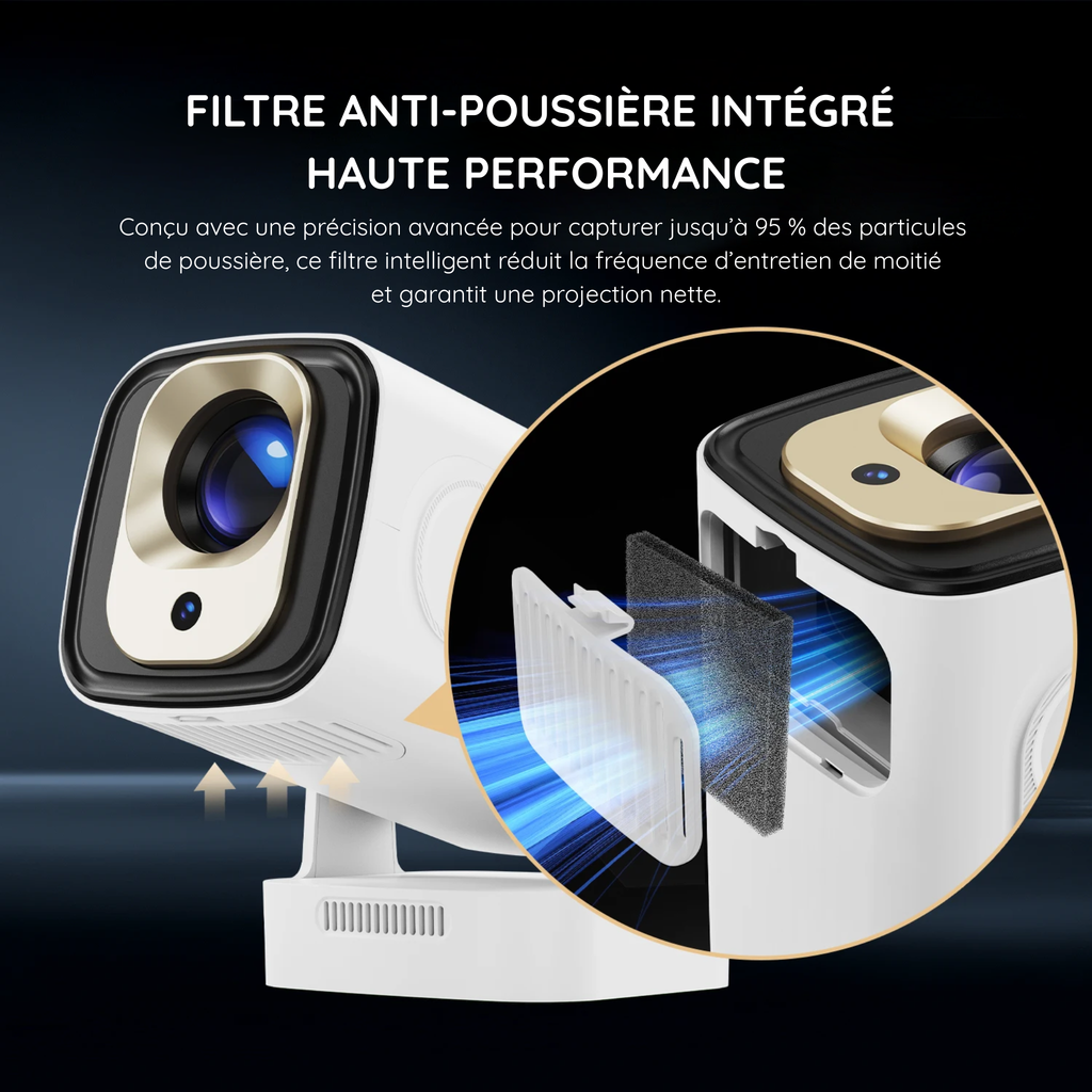 Video projecteur Nova One 4K 1080P Auto Focus