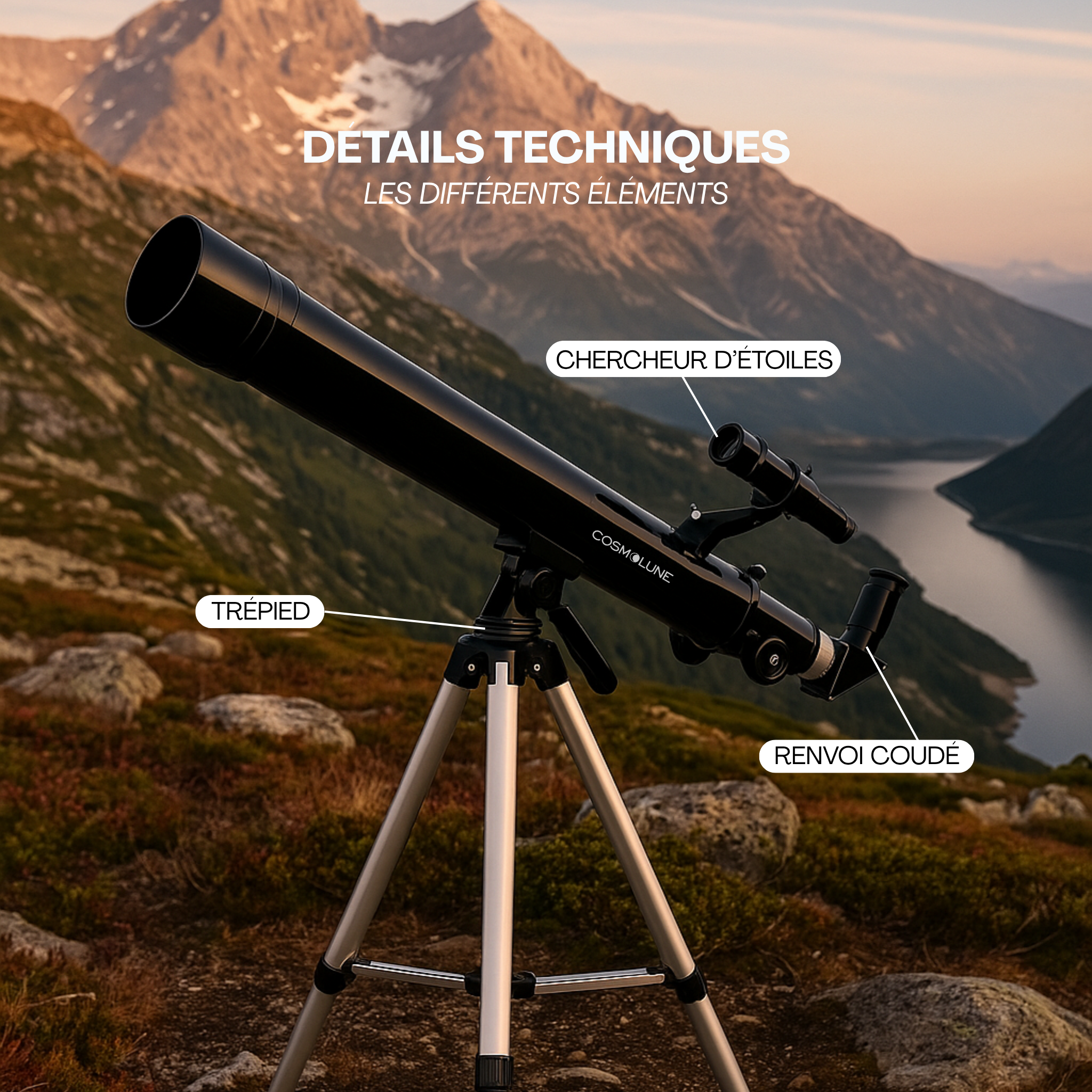 Télescope Astronomique Spectra