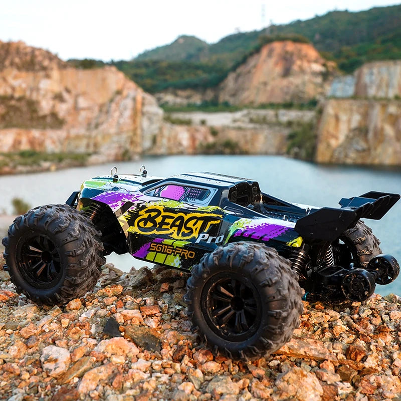voiture télécommandée SG116 – Monster truck RC 1:16 4x4 tout-terrain