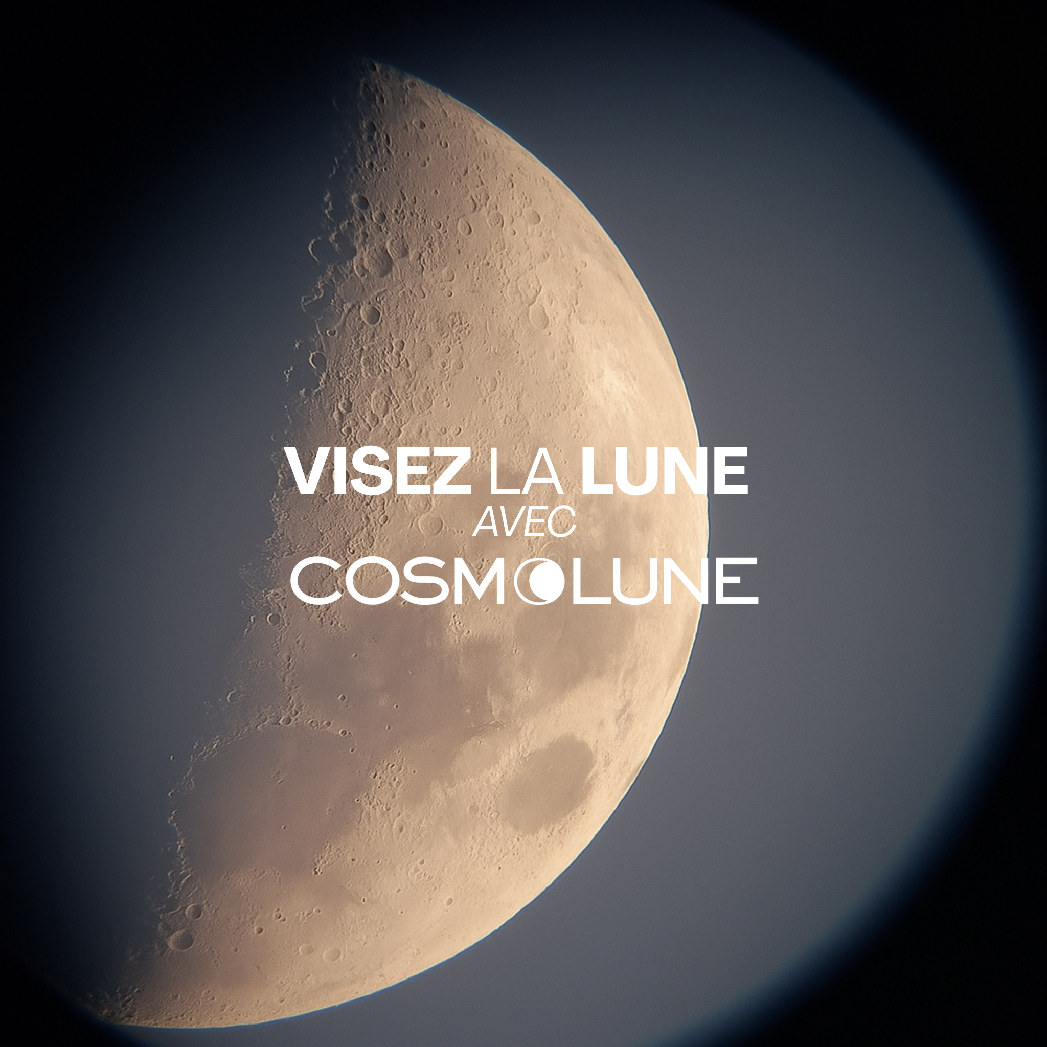 Télescope astronomique avec ecran observer la Lune et les Étoiles en Haute Résolution