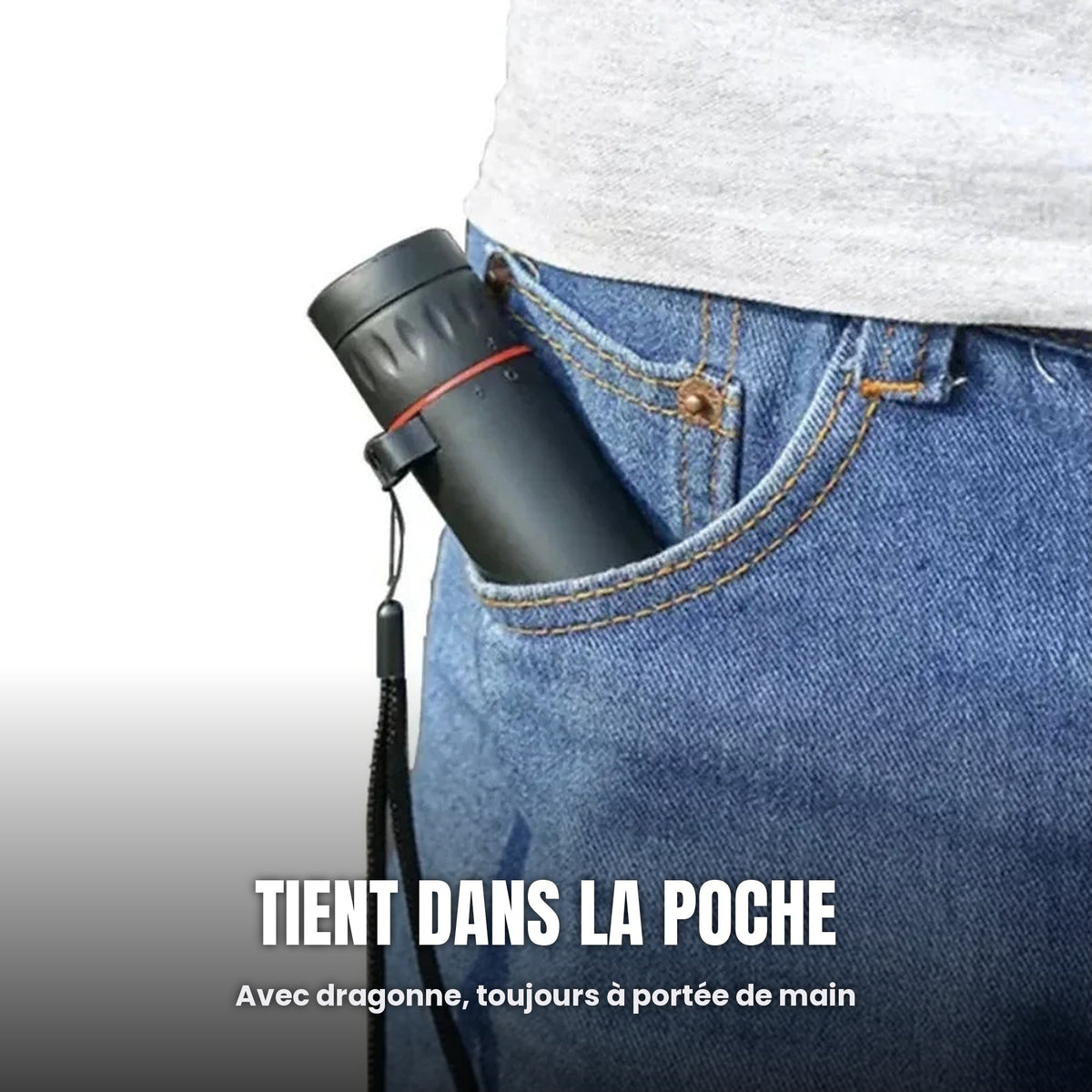 Mini télescope monoculaire de poche HD