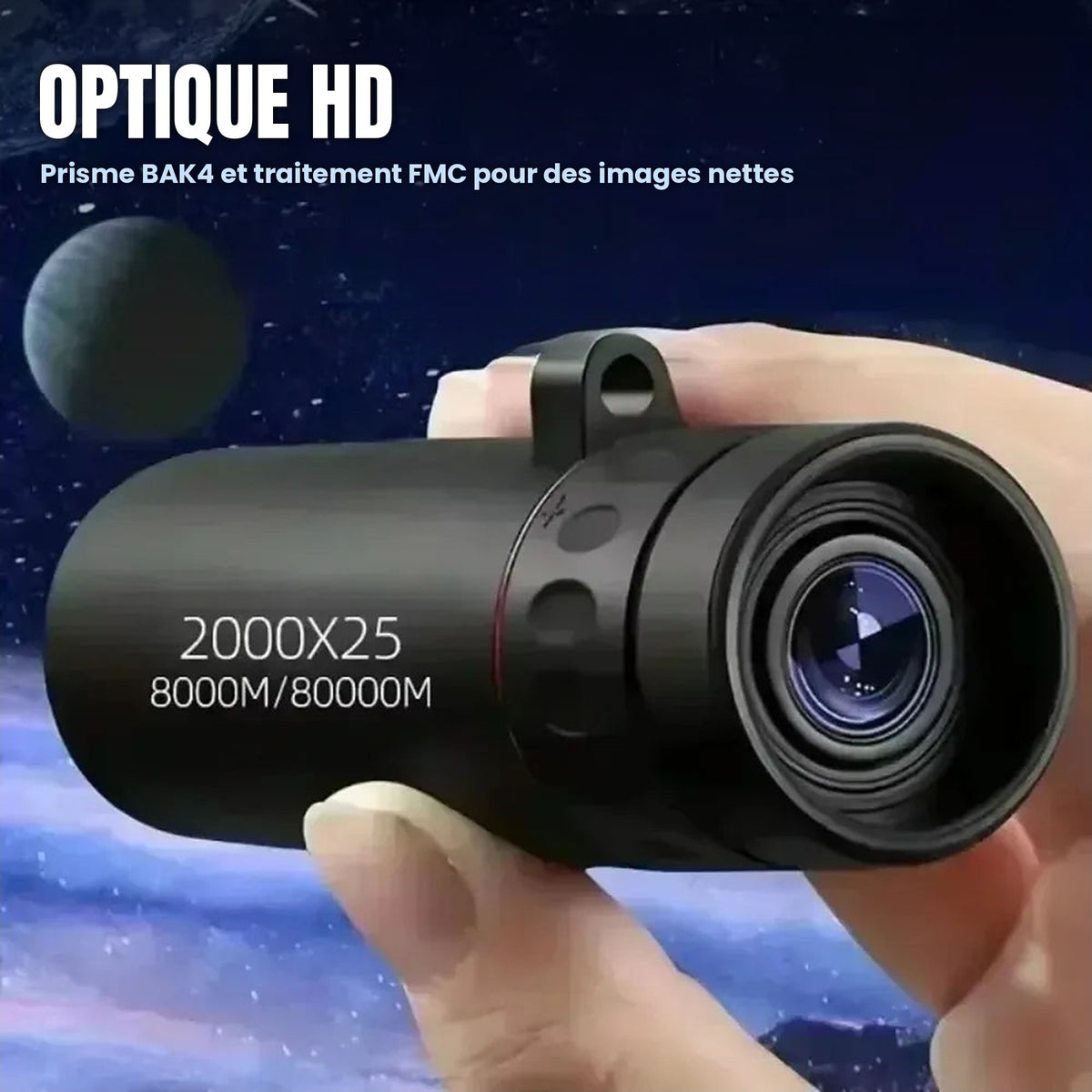 Mini télescope monoculaire de poche HD