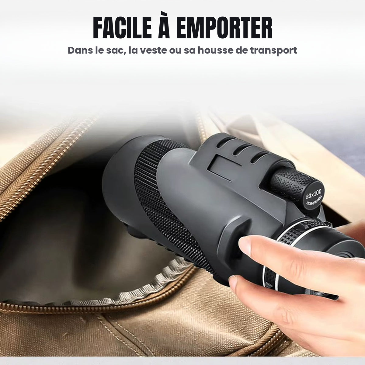 Télescope monoculaire HD 42 mm avec trépied