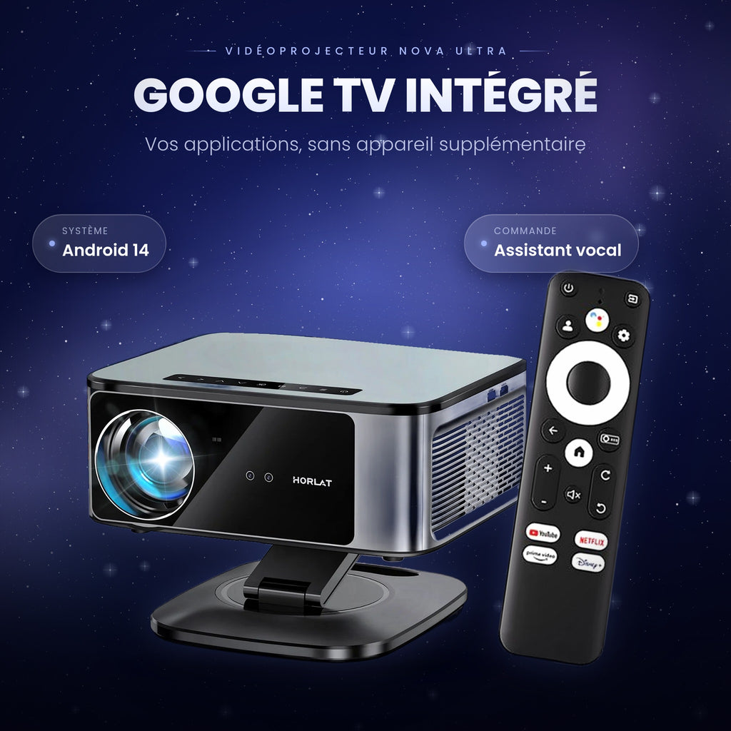 Vidéoprojecteur Nova Ultra – Full HD 1080P,Auto Focus