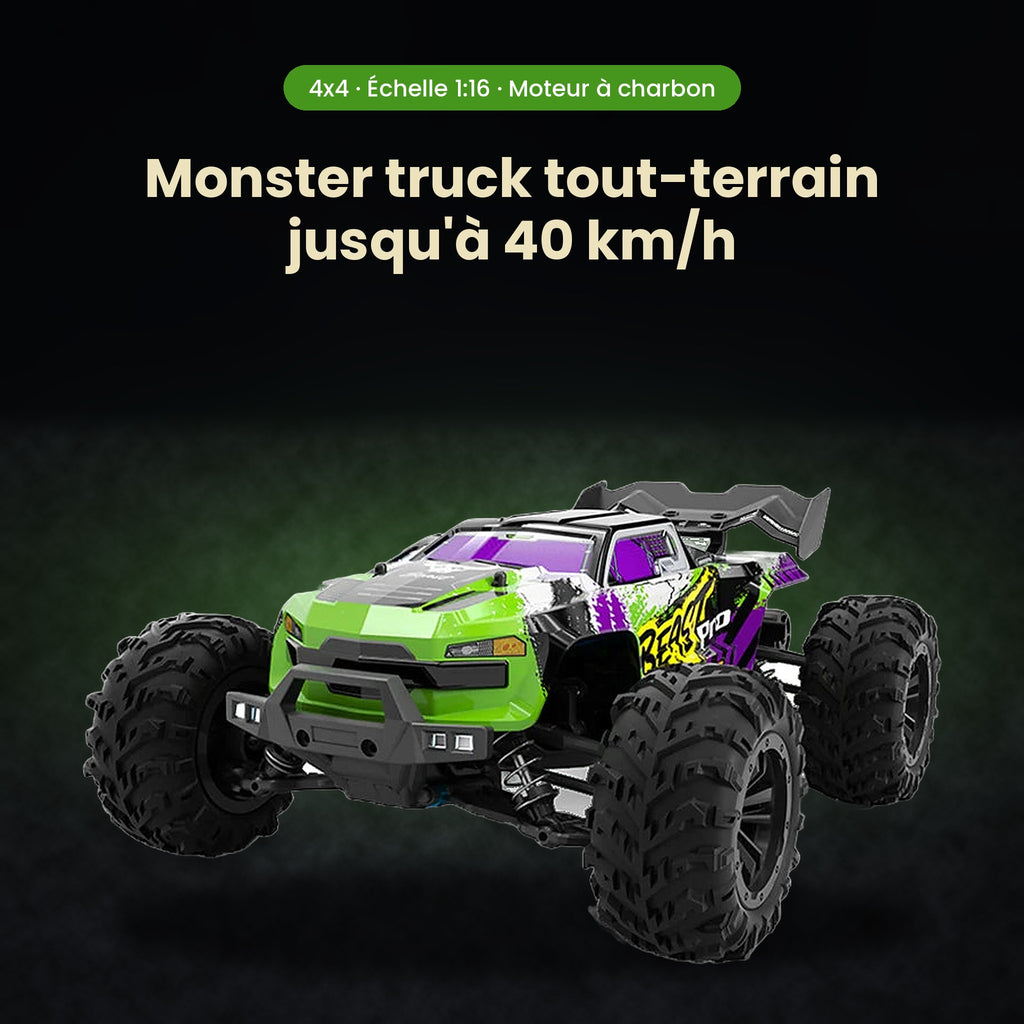 voiture télécommandée SG116 – Monster truck RC 1:16 4x4 tout-terrain