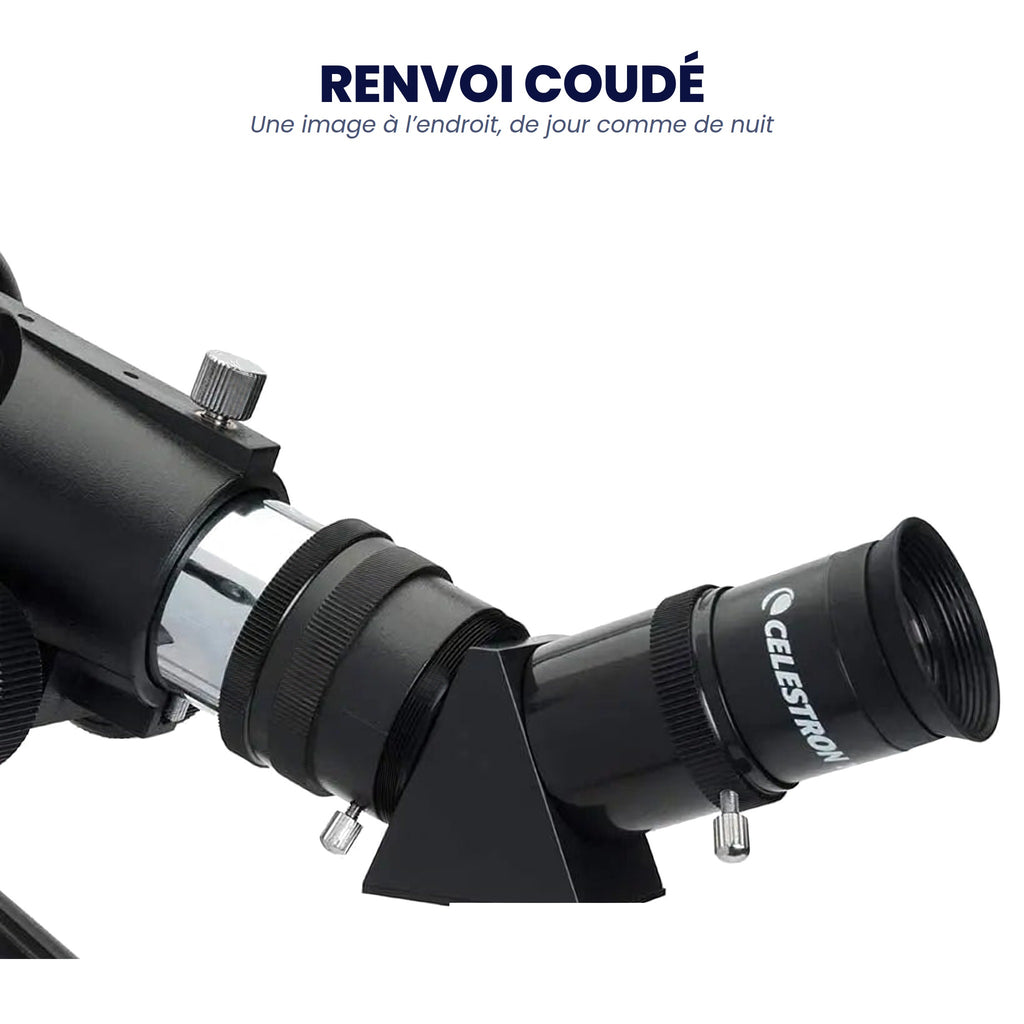 Télescope 70/600 de Voyage avec Sac à Dos