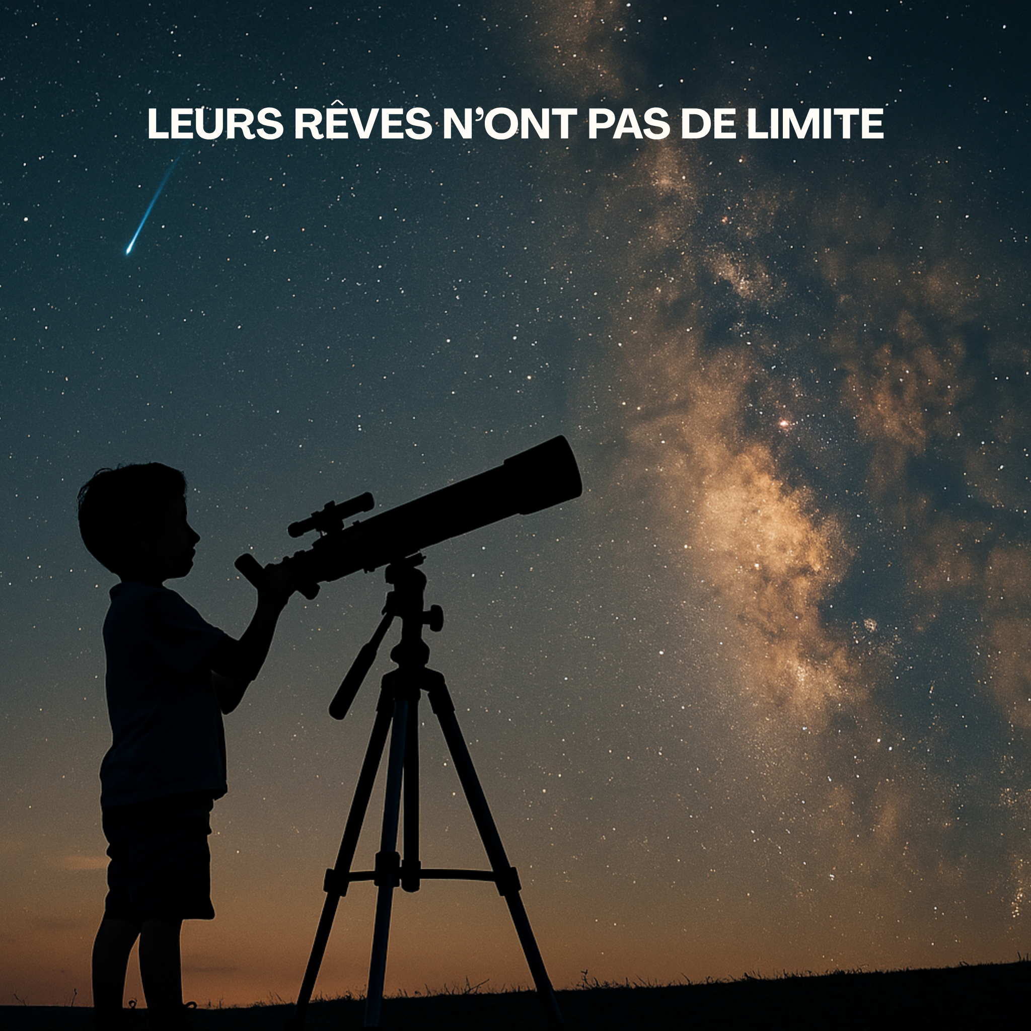 Découvrez nos télescopes précis et faciles à utiliser — observez la Lune, les planètes et les étoiles depuis chez vous. Une invitation à explorer l’univers, accessible à tous les âges.