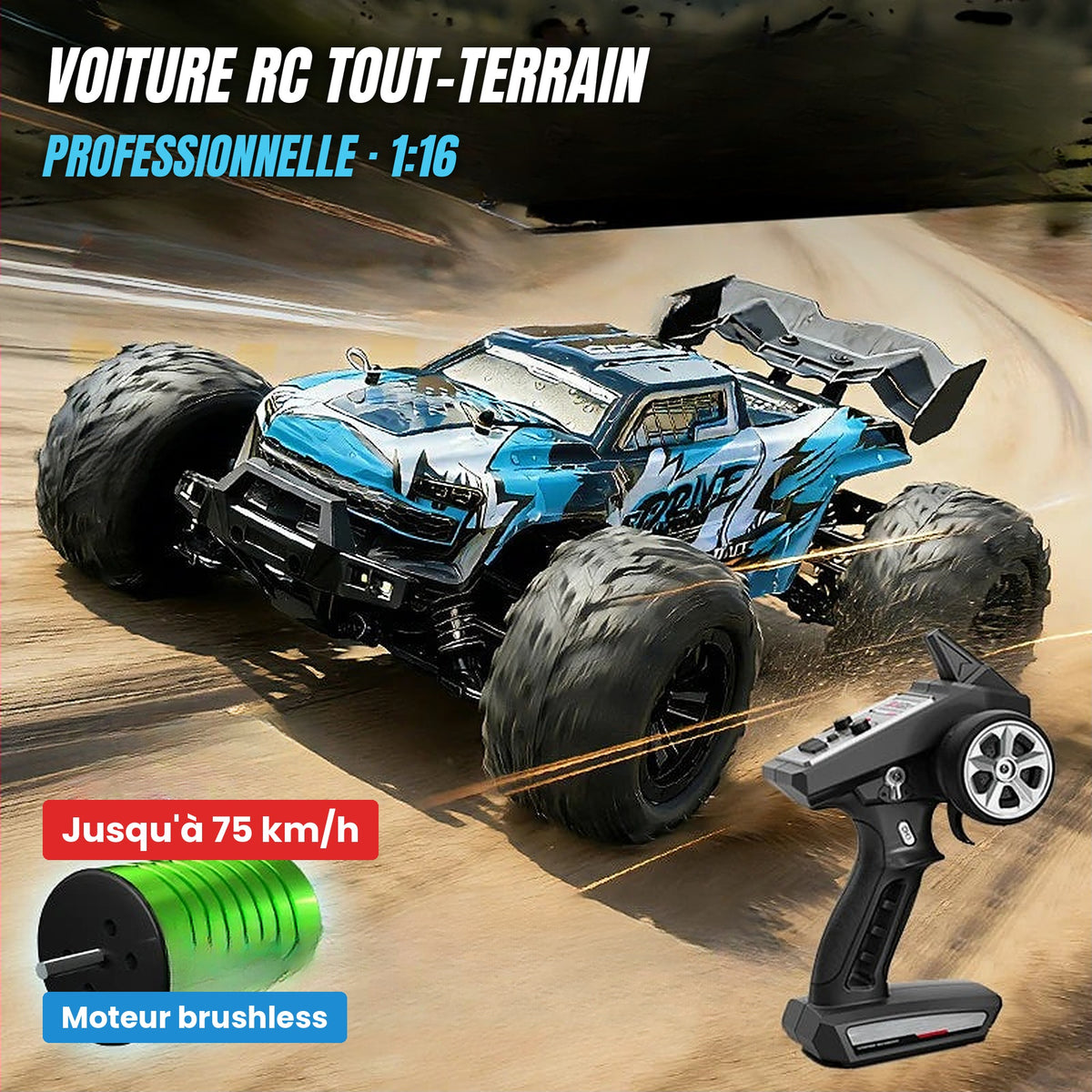 voiture télécommandée rapide
